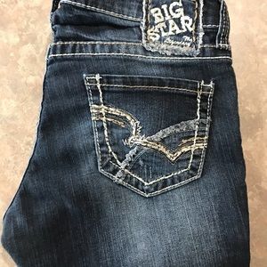 Big Star boot cut 28 xl jeans